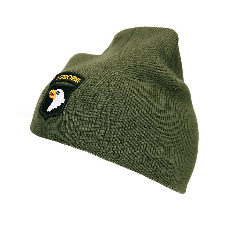 101st Airborne Beanie muts / Groen-3684-a